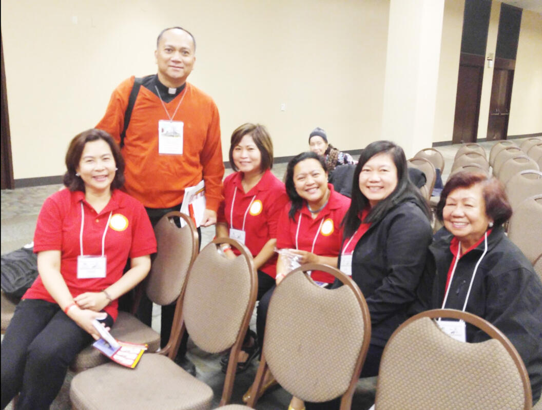 Siloam Ladies with Rev. Fr. Rey Reyes, Vicar of Archdiocese of San Francisco Siloam Ladies with Rev. Fr. Rey Reyes, Vicar of Archdiocese of San Francisco
