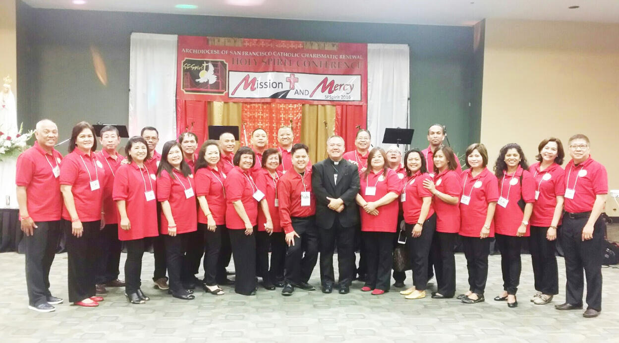And to close this Holy Spirit Conference, we need a group picture with Rev. Fr. Angel Quitalig, Spiritual Director of FCCC. And to close this Holy Spirit Conference, we need a group picture with Rev. Fr. Angel Quitalig, Spiritual Director of FCCC.